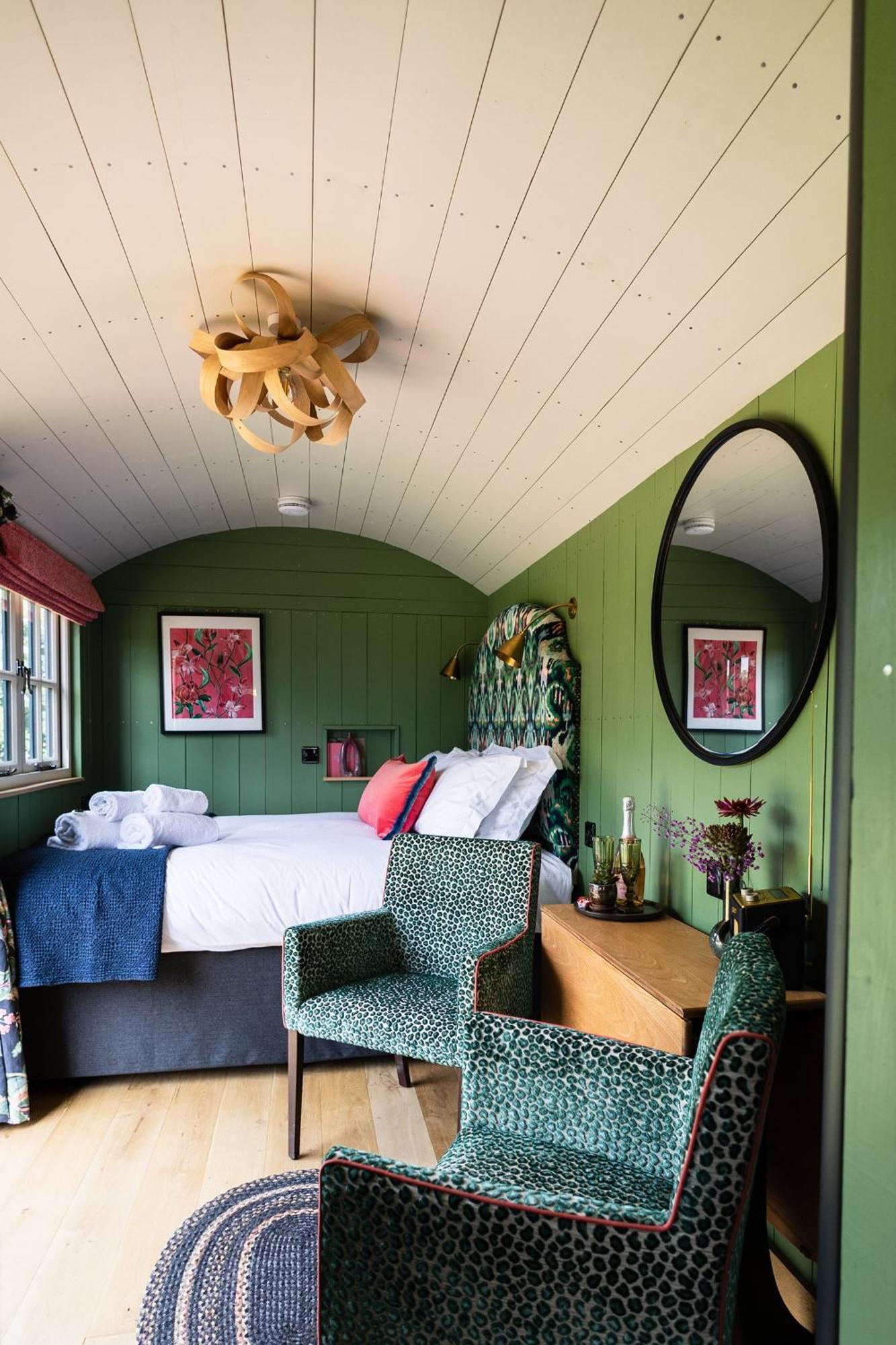 Toadland Shepherd Huts เดอรัม ภายนอก รูปภาพ