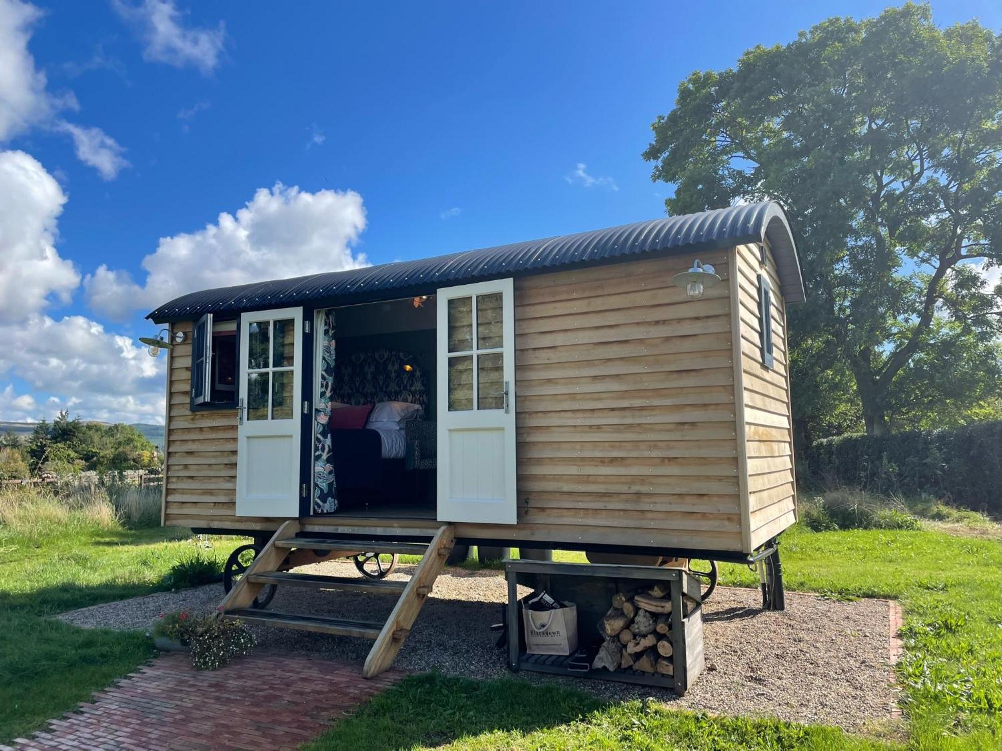 Toadland Shepherd Huts เดอรัม ภายนอก รูปภาพ